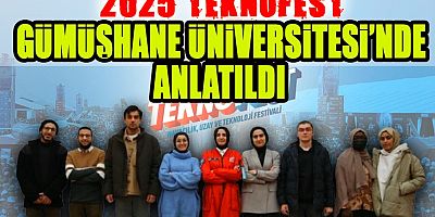 2025 TEKNOFEST Başvuru Süreci Gümüşhane Üniversitesi'nde Anlatıldı